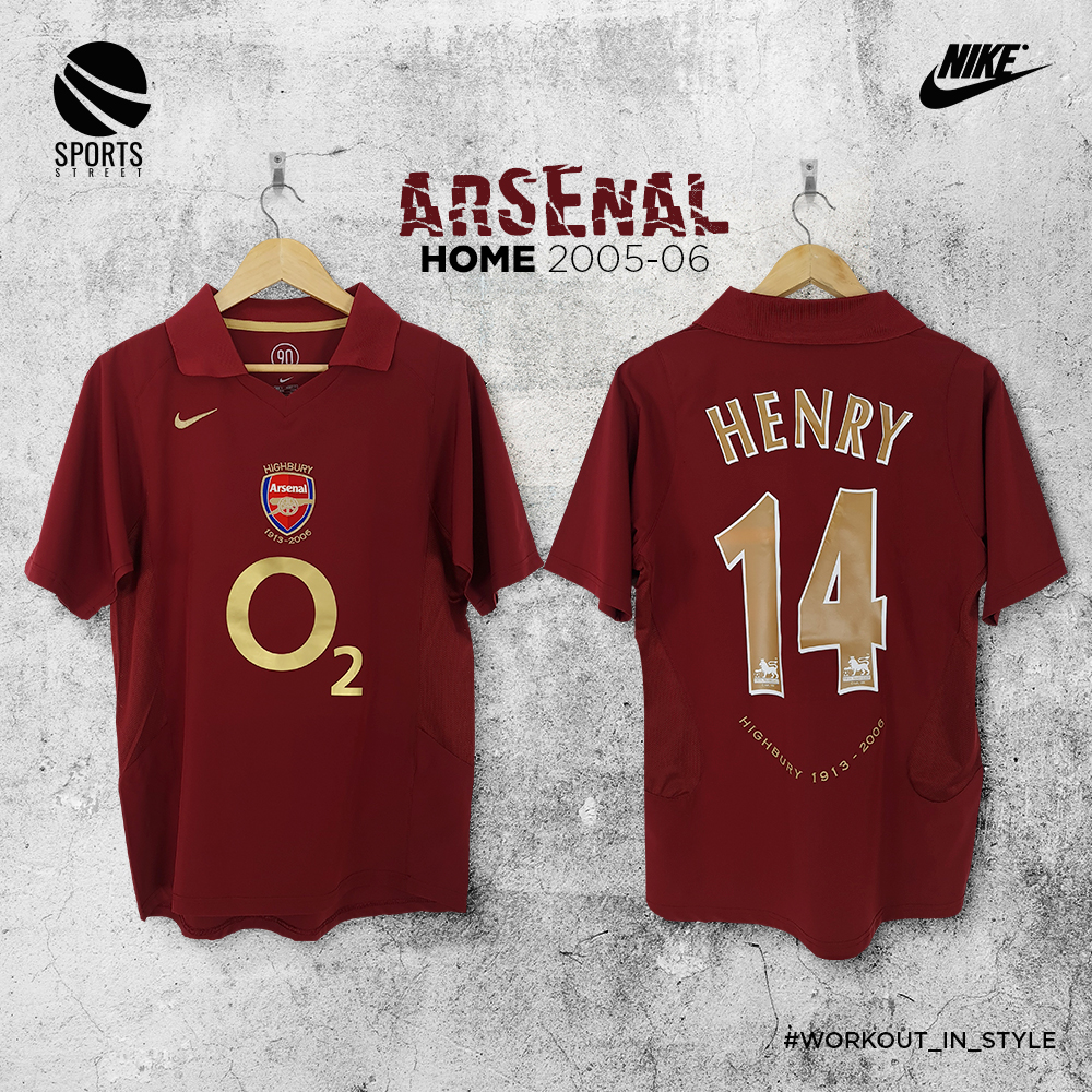 Arsenal Home HENRY  Classic Soccer Jersey 05-06